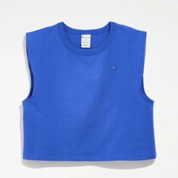 Champion UO Exclusive Heritage Tank Top Men's Size Small in Blue 100% Cotton - Picture 1 of 7